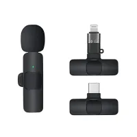 K9 Wireless Microphone професионален безжичен микрофон за мобилен телефон